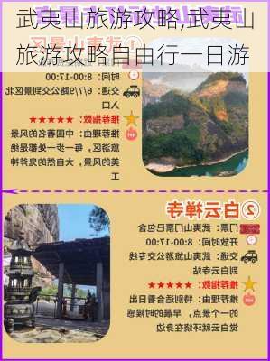 武夷山旅游攻略,武夷山旅游攻略自由行一日游-第2张图片-呼呼旅行网