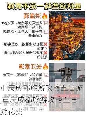 重庆成都旅游攻略五日游,重庆成都旅游攻略五日游花费-第2张图片-呼呼旅行网