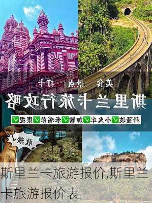 斯里兰卡旅游报价,斯里兰卡旅游报价表