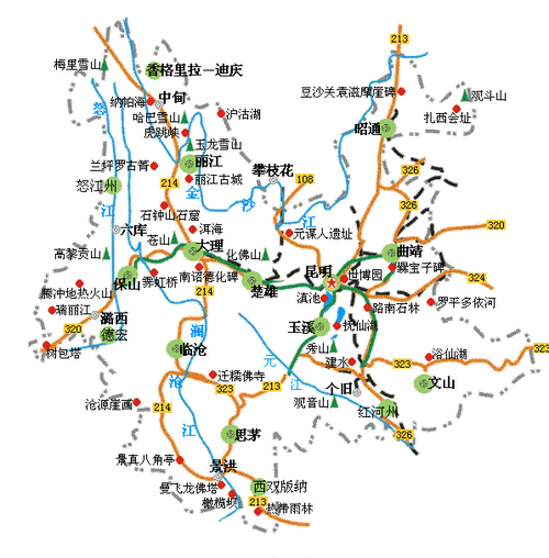 云南旅游三条线路,云南旅游三条线路图-第3张图片-呼呼旅行网