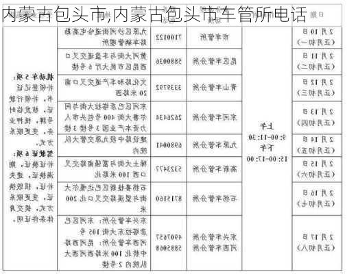 内蒙古包头市,内蒙古包头市车管所电话-第1张图片-呼呼旅行网