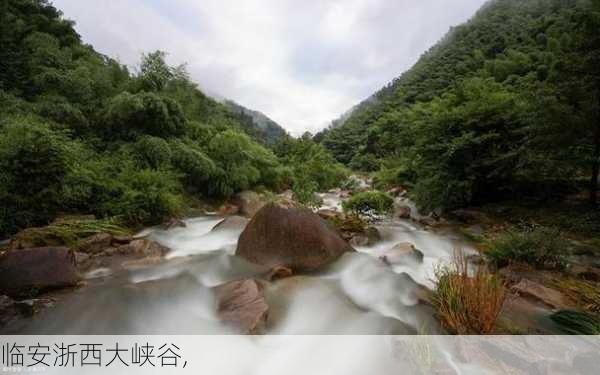 临安浙西大峡谷,-第3张图片-呼呼旅行网