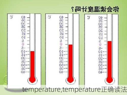 temperature,temperature正确读法-第2张图片-呼呼旅行网