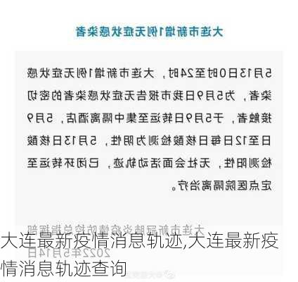 大连最新疫情消息轨迹,大连最新疫情消息轨迹查询-第2张图片-呼呼旅行网