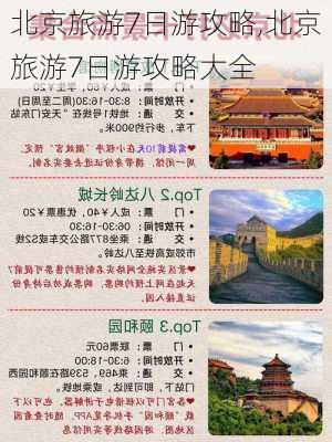 北京旅游7日游攻略,北京旅游7日游攻略大全-第1张图片-呼呼旅行网