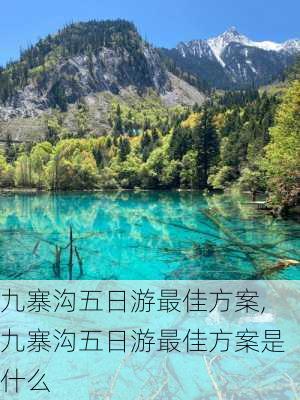 九寨沟五日游最佳方案,九寨沟五日游最佳方案是什么-第1张图片-呼呼旅行网