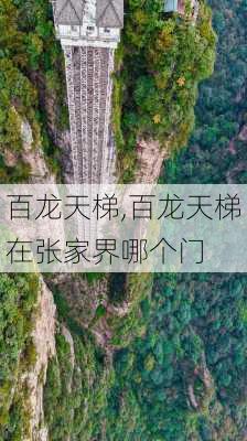 百龙天梯,百龙天梯在张家界哪个门-第1张图片-呼呼旅行网