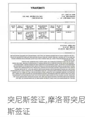 突尼斯签证,摩洛哥突尼斯签证-第3张图片-呼呼旅行网