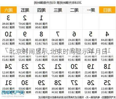 北京时间显示,北京时间显示年月日-第1张图片-呼呼旅行网