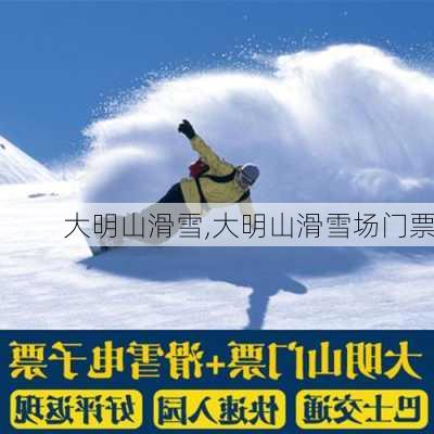 大明山滑雪,大明山滑雪场门票-第2张图片-呼呼旅行网