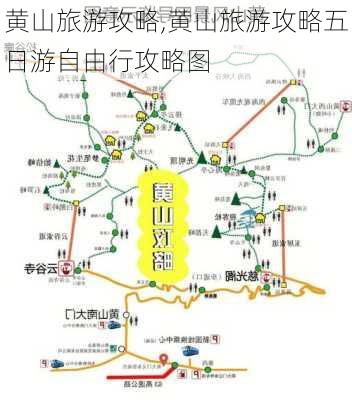 黄山旅游攻略,黄山旅游攻略五日游自由行攻略图