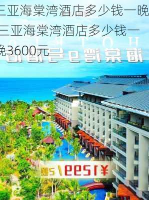 三亚海棠湾酒店多少钱一晚,三亚海棠湾酒店多少钱一晚3600元-第1张图片-呼呼旅行网