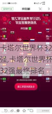 卡塔尔世界杯32强,卡塔尔世界杯32强最终排名-第3张图片-呼呼旅行网