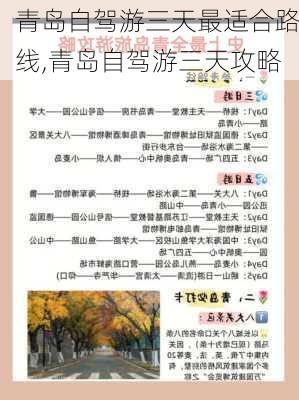 青岛自驾游三天最适合路线,青岛自驾游三天攻略-第2张图片-呼呼旅行网