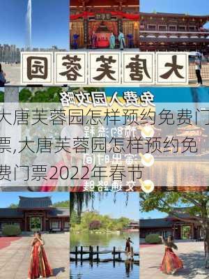 大唐芙蓉园怎样预约免费门票,大唐芙蓉园怎样预约免费门票2022年春节-第1张图片-呼呼旅行网