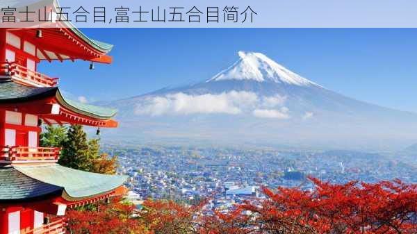 富士山五合目,富士山五合目简介