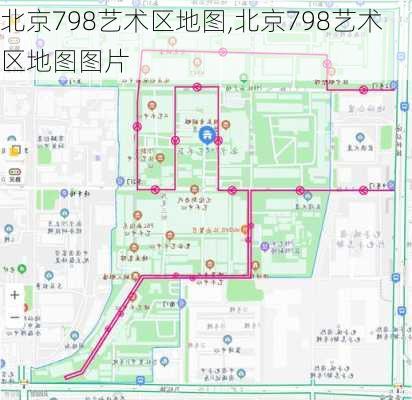 北京798艺术区地图,北京798艺术区地图图片-第2张图片-呼呼旅行网