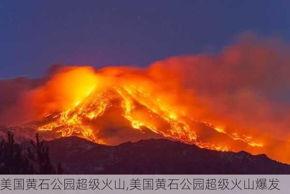 美国黄石公园超级火山,美国黄石公园超级火山爆发-第1张图片-呼呼旅行网