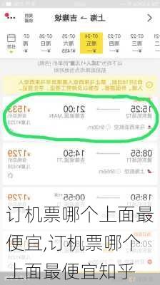 订机票哪个上面最便宜,订机票哪个上面最便宜知乎-第2张图片-呼呼旅行网