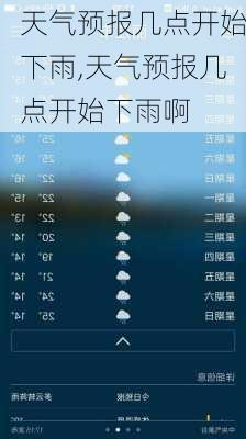 天气预报几点开始下雨,天气预报几点开始下雨啊-第1张图片-呼呼旅行网