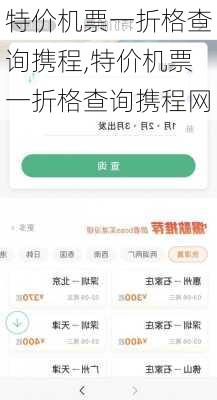 特价机票一折格查询携程,特价机票一折格查询携程网-第2张图片-呼呼旅行网