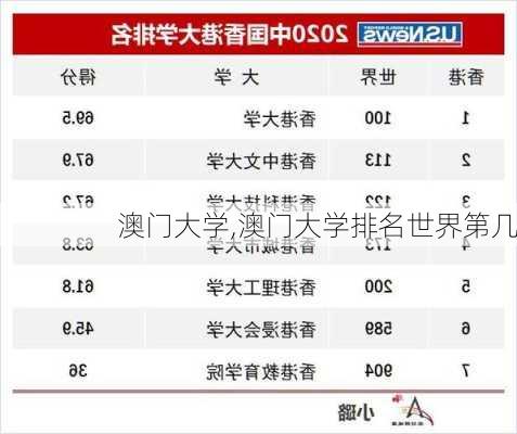 澳门大学,澳门大学排名世界第几-第2张图片-呼呼旅行网