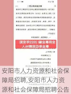 安阳市人力资源和社会保障局招聘,安阳市人力资源和社会保障局招聘公告-第2张图片-呼呼旅行网