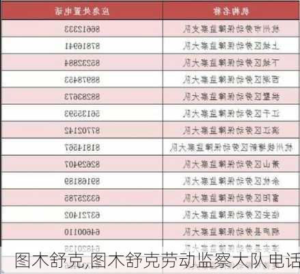 图木舒克,图木舒克劳动监察大队电话-第3张图片-呼呼旅行网