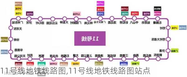 11号线地铁线路图,11号线地铁线路图站点-第1张图片-呼呼旅行网