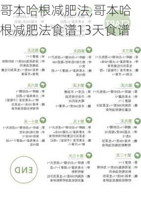 哥本哈根减肥法,哥本哈根减肥法食谱13天食谱-第1张图片-呼呼旅行网