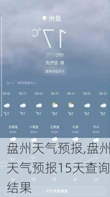 盘州天气预报,盘州天气预报15天查询结果-第3张图片-呼呼旅行网