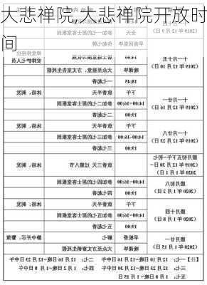 大悲禅院,大悲禅院开放时间-第1张图片-呼呼旅行网