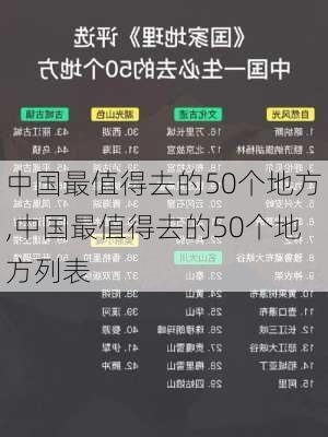 中国最值得去的50个地方,中国最值得去的50个地方列表-第3张图片-呼呼旅行网