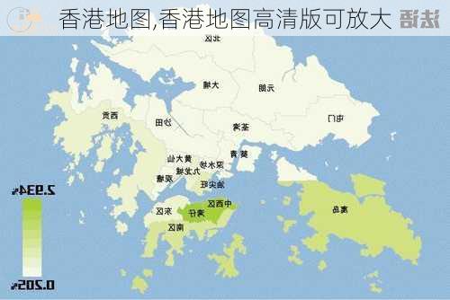 香港地图,香港地图高清版可放大-第2张图片-呼呼旅行网