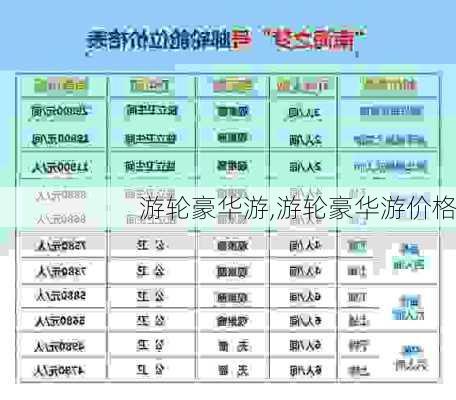 游轮豪华游,游轮豪华游价格-第2张图片-呼呼旅行网