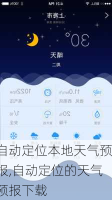 自动定位本地天气预报,自动定位的天气预报下载-第2张图片-呼呼旅行网