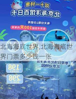 北海海底世界,北海海底世界门票多少钱一张-第3张图片-呼呼旅行网