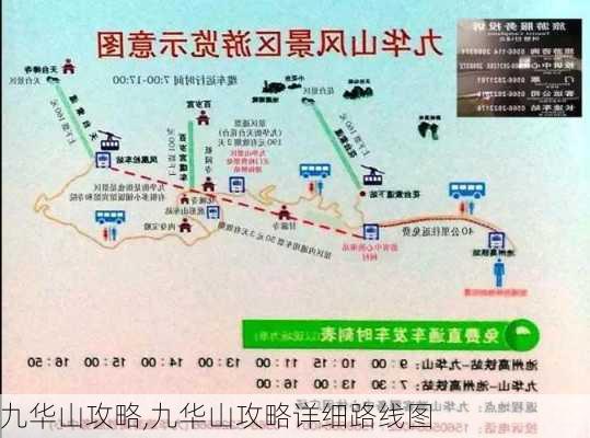 九华山攻略,九华山攻略详细路线图-第3张图片-呼呼旅行网