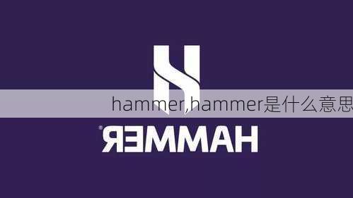 hammer,hammer是什么意思-第2张图片-呼呼旅行网