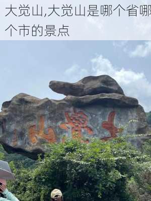 大觉山,大觉山是哪个省哪个市的景点-第1张图片-呼呼旅行网