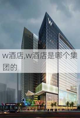 w酒店,w酒店是哪个集团的-第2张图片-呼呼旅行网