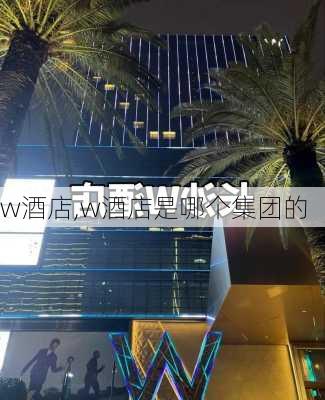 w酒店,w酒店是哪个集团的-第3张图片-呼呼旅行网