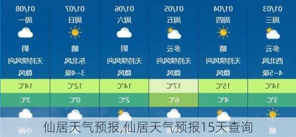 仙居天气预报,仙居天气预报15天查询-第1张图片-呼呼旅行网