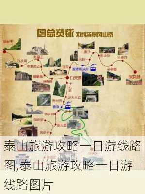 泰山旅游攻略一日游线路图,泰山旅游攻略一日游线路图片-第2张图片-呼呼旅行网