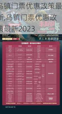 乌镇门票优惠政策最新,乌镇门票优惠政策最新2023-第1张图片-呼呼旅行网