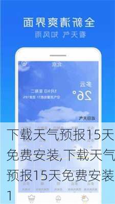 下载天气预报15天免费安装,下载天气预报15天免费安装1-第1张图片-呼呼旅行网