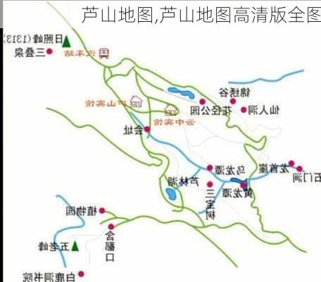 芦山地图,芦山地图高清版全图-第3张图片-呼呼旅行网