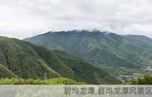 碧坞龙潭,碧坞龙潭风景区-第1张图片-呼呼旅行网