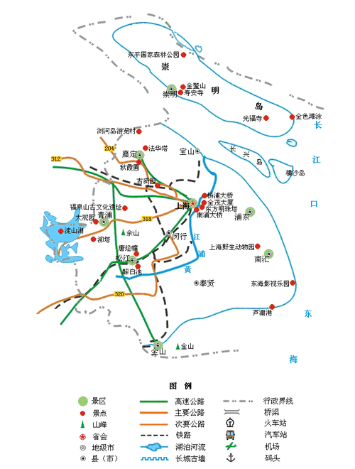 上海旅游地图,上海旅游地图高清版大地图