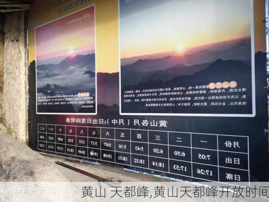 黄山 天都峰,黄山天都峰开放时间-第1张图片-呼呼旅行网